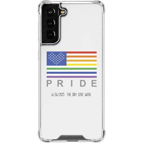 6-26 The Day Love Won Galaxy S21 FE Clear Case